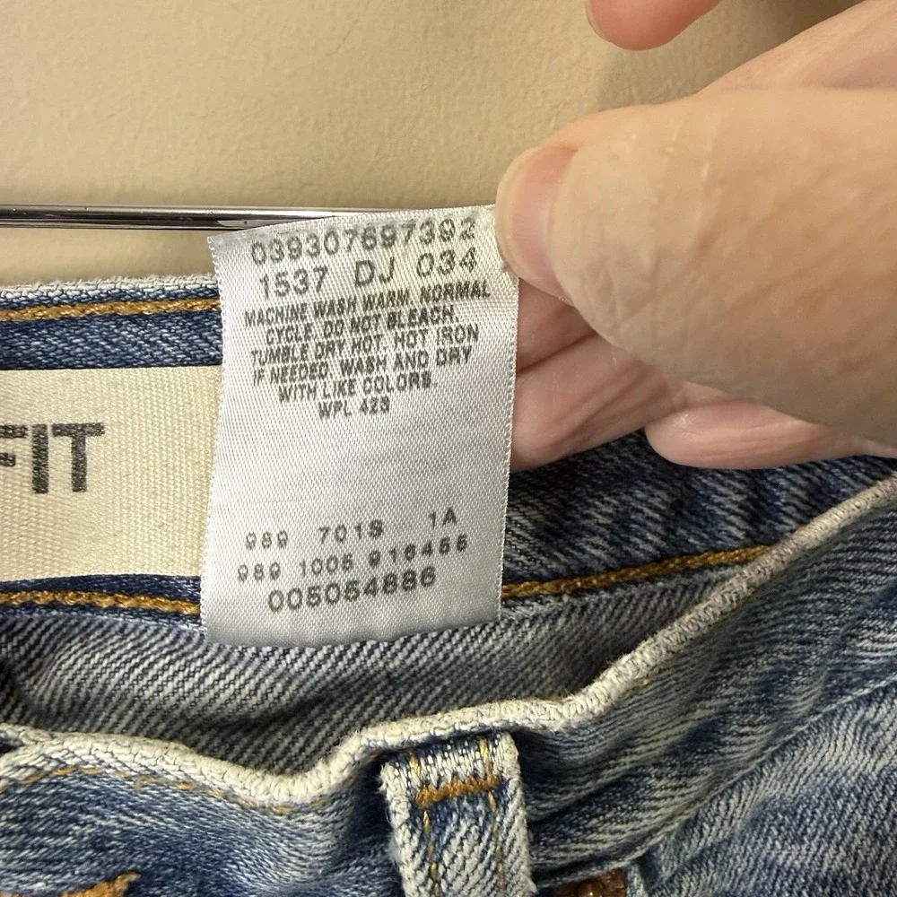 Levi's 505 Mens Jeans 34x32 Regular Fit Medium Wash Denim Blue VTG‎